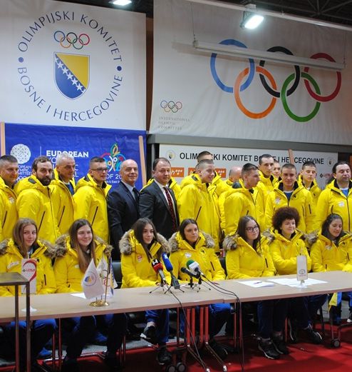 Presentation of young BIH Olympians "EYOF 2019"