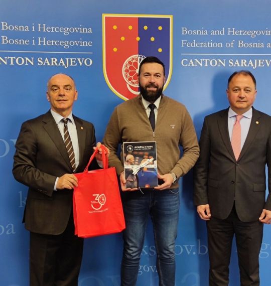 OK BiH u posjeti Ministarstvu kulture i sporta Kantona Sarajevo