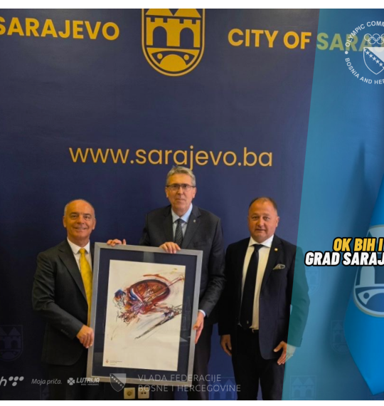 The City of Sarajevo and the NOC BIH continues its cooperation