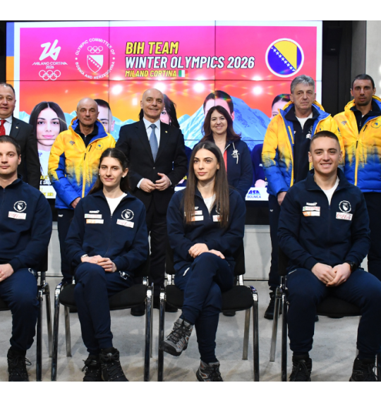 Predstavljen bh. tim olimpijaca za Zimske olimpijske igre Milano Cortina 2026