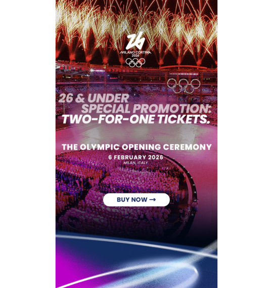 Ponuda 2 za 1 ulaznice za Ceremoniju otvaranja