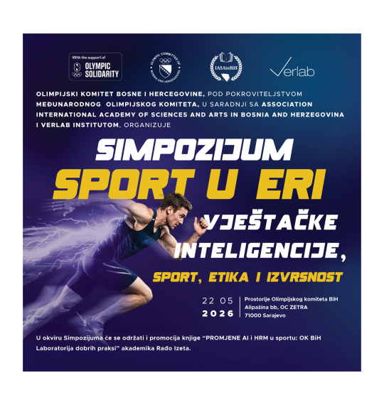 Simpozijum „Sport u eri vještačke inteligencije – sport, etika i izvrsnost“