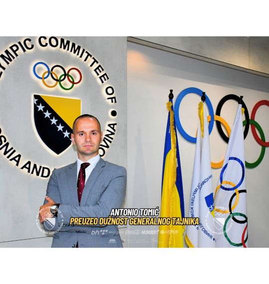 Antonio Tomić preuzeo dužnost generalnog tajnika Olimpijskog odbora BiH