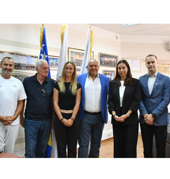 Olimpijski komitet BiH ugostio predstavnicu World Tennisa i razgovarao o razvoju tenisa