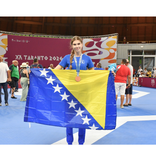 Ada Avdagić osvojila prvu medalju za BiH u taekwondou na Mediteranskim igrama