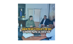 Anur Mehić u posjeti OK BiH
